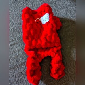 NWOT Furry Dog Onesie